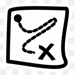 Symbol Sign Blackandwhite Png Clipart - Strategy Clip Art,Geocaching Icon