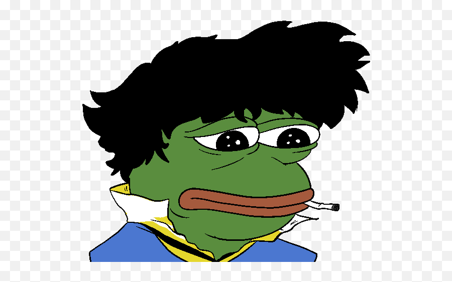 Feels Bad Man Sad Frog - Pepe Frog With Hair Png,Feelsbadman Png