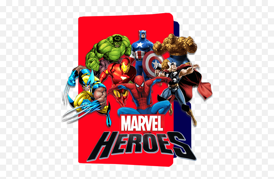 Marvel Heroes Folder Icon - Superheroes Invitation Png,Heroes And Icon Tv
