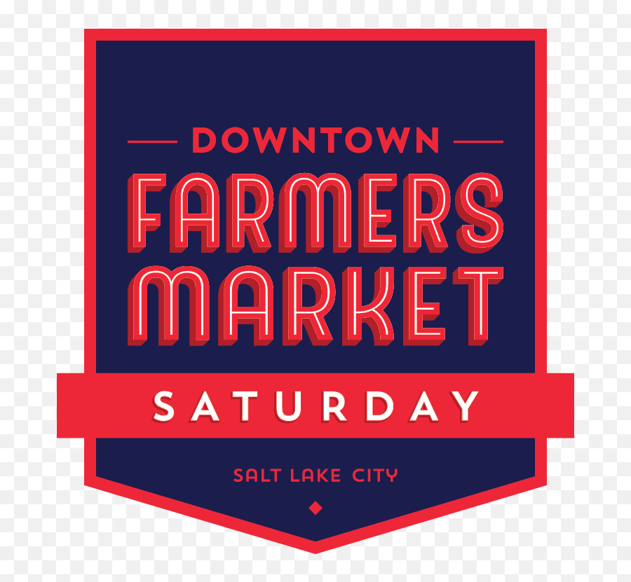 Downtown Salt Lake City Farmers Market By Urban Food - Saturday Farmers Market Slc 2021 Logo Png,Food Market Icon