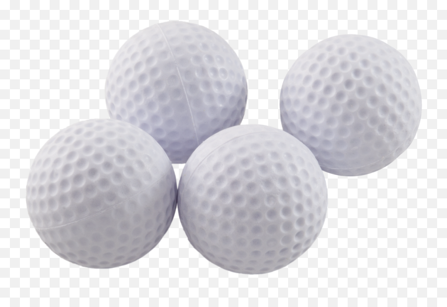 Eva Rubber Short Flight Practice Golf Balls - 4 Pack For Golf Png,Golfball On Tee Icon Free