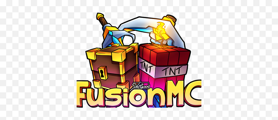 Pickaxe Projects Photos Videos Logos Illustrations And - Fusionmc Logo Png,Minecraft Pickaxe Icon