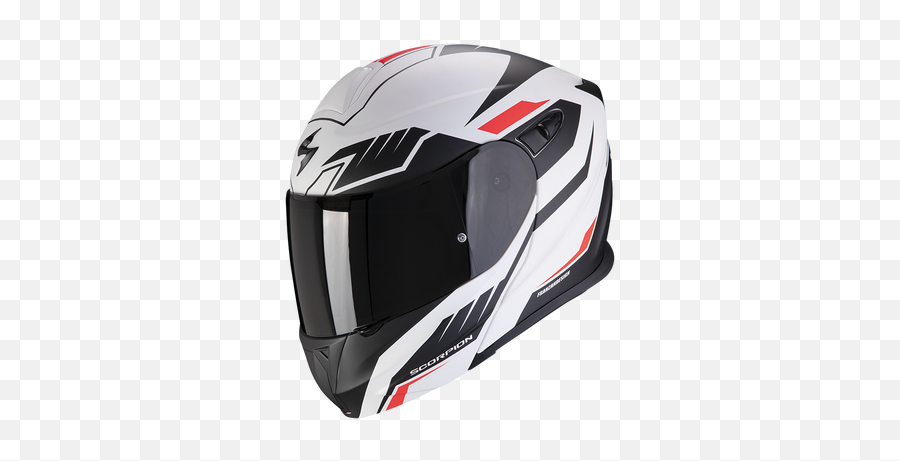 Scorpion Exo - 920 Shuttle Matte White Black Scorpion Systeemhelm Png,Icon Scorpion Helmet