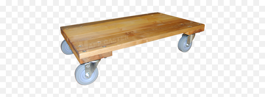 18 X 30 Solid Deck Dolly With 4 Tpr Rubber Wheel Casters - 960 Lbs Capacity Solid Png,Wagon Wheel Icon