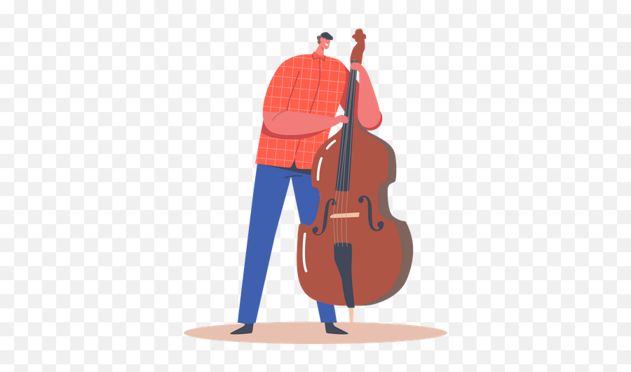 Cello Icon - Download In Line Style Double Bass Png,Cello Icon