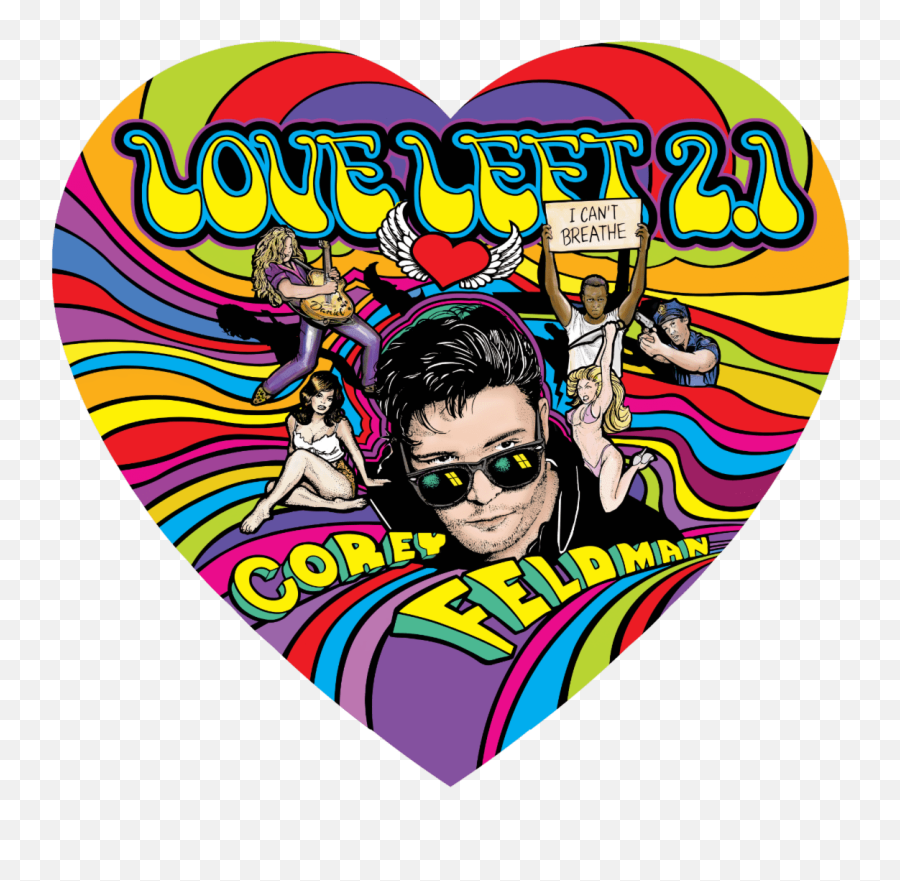 Corey Feldman Announces Long - Awaited U0027love Left 21u0027 Box Set Corey Feldman Love Left Png,Numix Circle Icon
