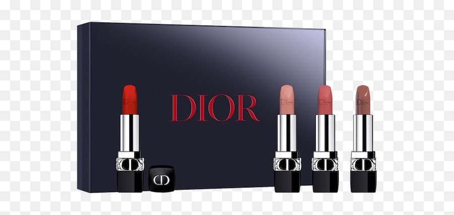 Sephora Holiday 2021 Best Beauty Gift Sets With Omg Values - Rouge Lipstick Dior Holiday Set 2021 Png,Huda Icon Liquid Matte