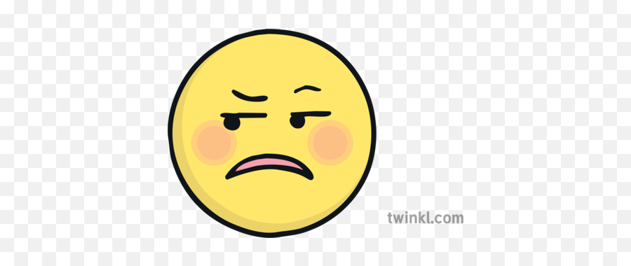 Emoji Emotions Emoticon Icon Sen Ks1 - Calm Emoji Png,Annoyed Emoji Png