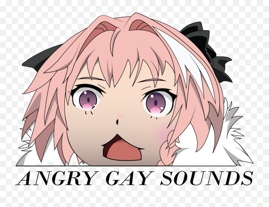 Download Astolfo Angry Gay Noises Png Image With No - Astolfo Sticker Png,Astolfo Transparent