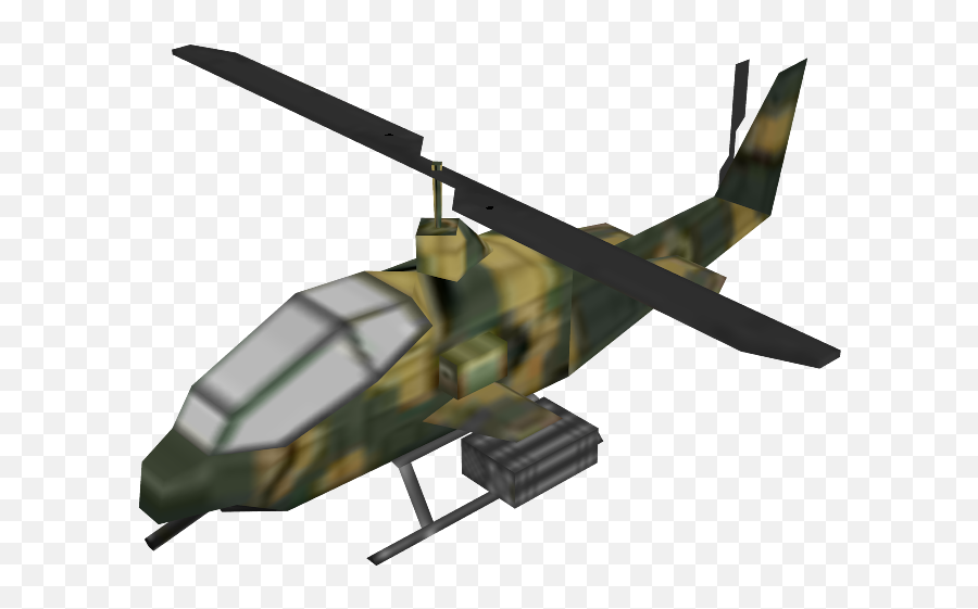 3ds - Nintendogs Cats Combat Copter The Models Resource Helicopter Rotor Png,Attack Helicopter Icon