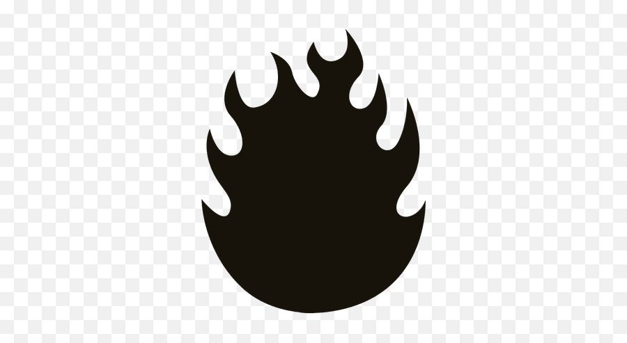 Fire Black Silhouette - Transparent Png U0026 Svg Vector File Fondo Anime Fuego,Fire Circle Png
