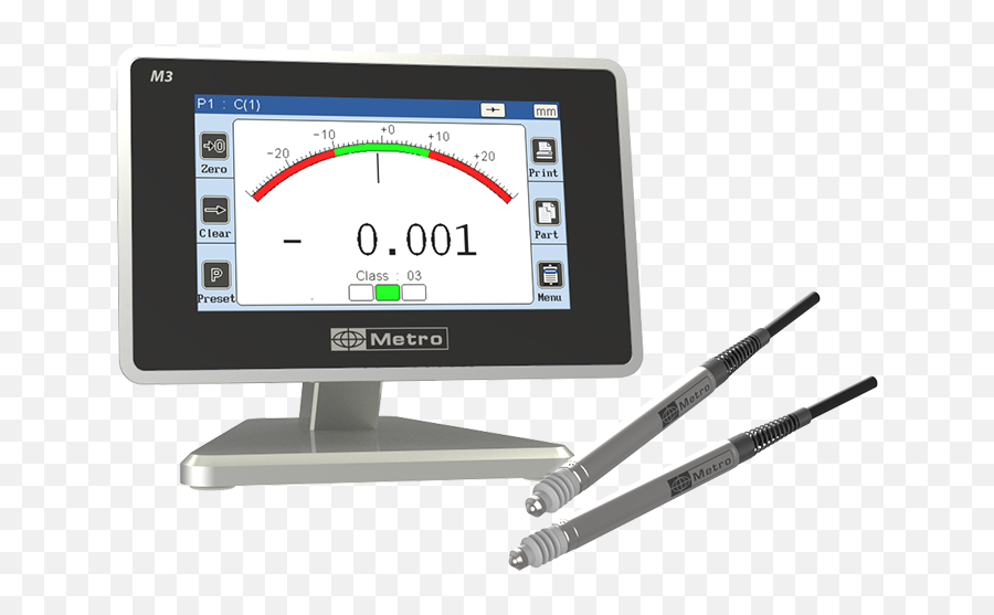 M3 - Industrial Display Unit For Precision Measurement From Pen Png,Icon M3