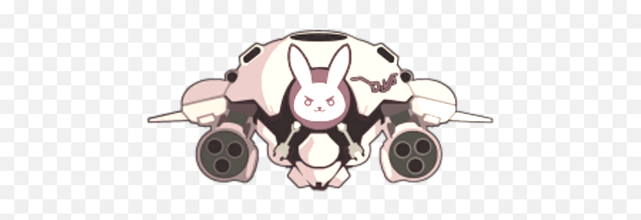 Dva - D Va Overwatch Graffiti Png,Dva Rabbit Icon