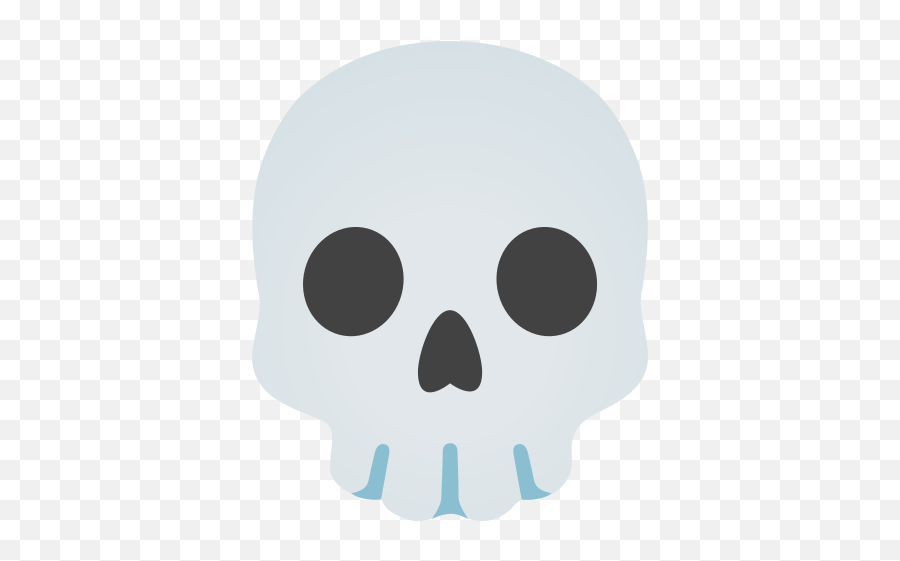 Skull Emoji - Android Skull Emoji Meme Png,Laughing Skull Icon