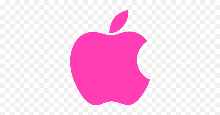 Download Hd Apple Icon Logo - Pink Apple Logo Png,Apple Logo Hd