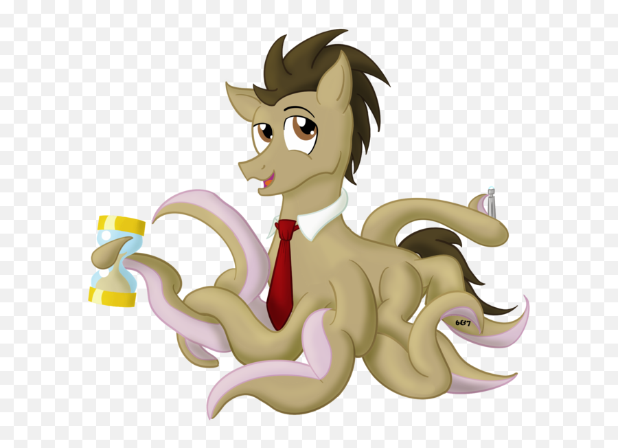 Doctor Whooves - Cartoon Png,Tentacles Transparent Background