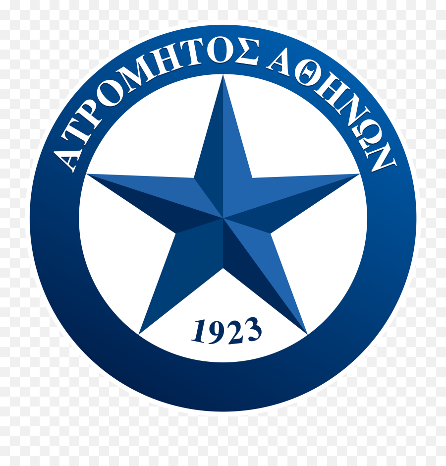 Greek Super League Football Logos - Atromitos Athens Logo Png,Greek Logo