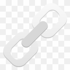 Link Icon Flatastic 5 Iconset Custom Design - White Chain Links Png