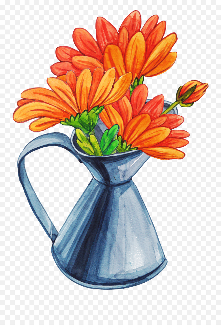 Flower Vase Cartoon Png - Flower Vase Cartoon Png,Flower Cartoon Png