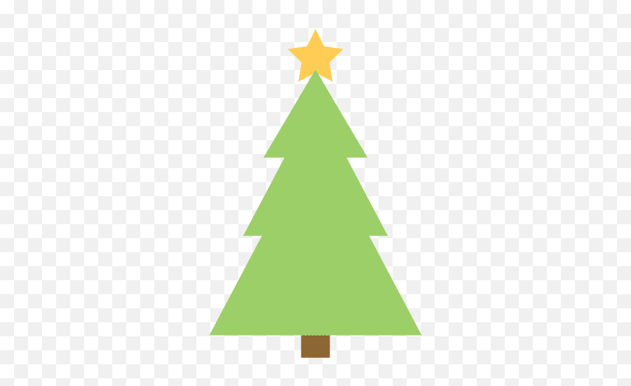 Christmas Tree Flat Icon 63 - Transparent Png U0026 Svg Vector File Diy Cardboard Christmas Tree,Christmas Transparent