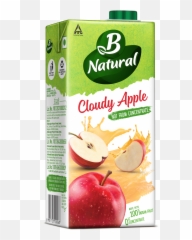 B Natural Beverages - Cloudy Apple Juice B Natural Mixed Fruit Juice Png,Apple Juice Png