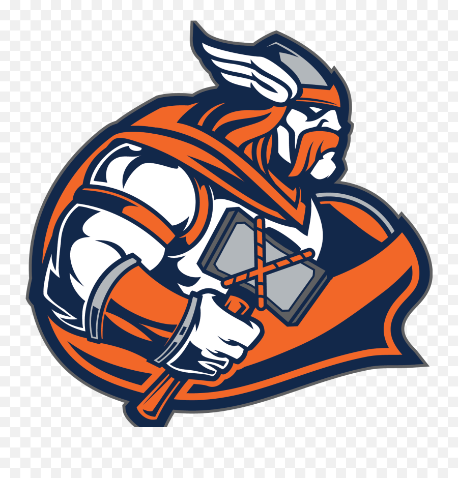 Library Of Football Viking Clip Stock - Valhalla High School Png,Viking Helmet Logo