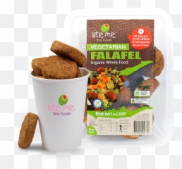 Vegetarian Falafel - Bite Me Baked Goods Png,Falafel Png