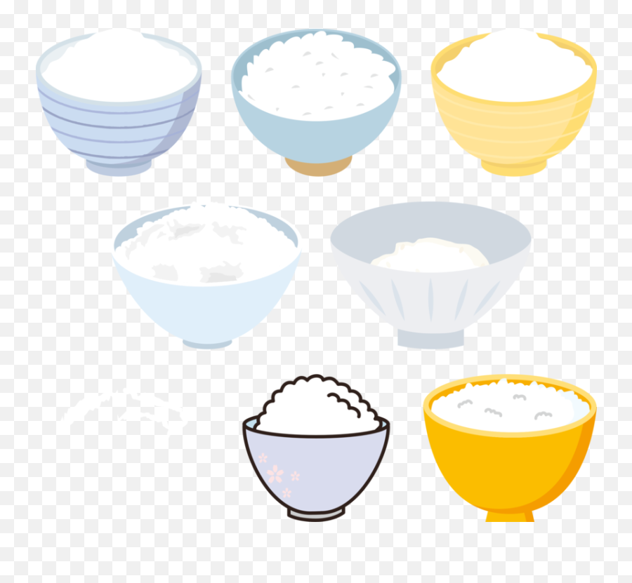 Mixing Bowlfoodbowl Png Clipart - Royalty Free Svg Png Bowl Of Rice Illustration,Bowl Png