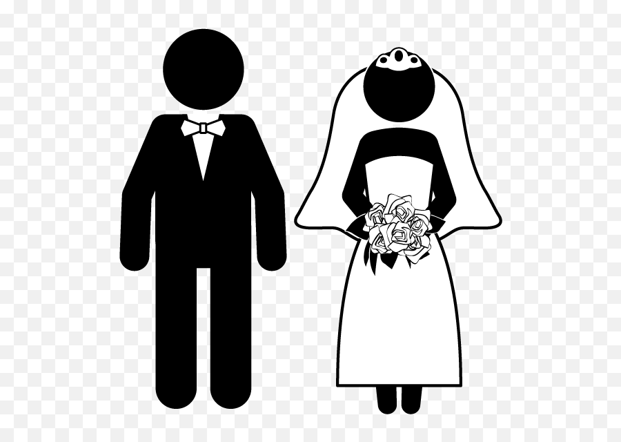 Download Bride - Bride And Groom Icon Png Png Image With No Groom Clipart,Bride And Groom Png