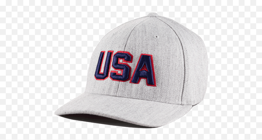Download Aspinwall Team Usa Heather Grey Flex Fit Hat 2 - Usa Cap Png,Baseball Hat Png