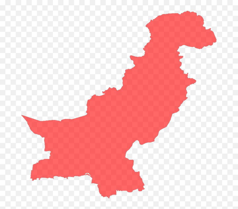 Clipart Pakistan Map - Pakistan Map Png,Map Clipart Png