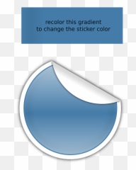 Sign Blue Circle Advertising Vector Post Peel - It Circular Png
