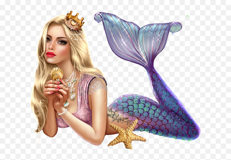 Mermaid Png - Chicas Tumblr Dibujos Kawaii,Mermaid Png - free transparent  png images 