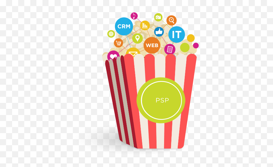 Psp Popcorn Technology - Circle Png,Psp Png