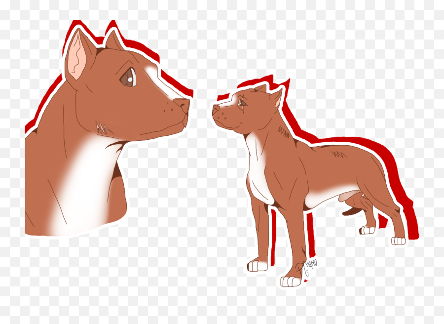 Tobias - Red Nose Pitbull By Pegagamer On Newgrounds Dog Png,Pitbull Png