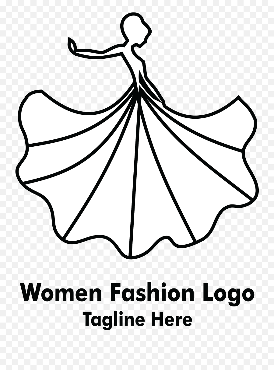 Women Beauty Fashion Logo - Illustration Png,Fashion Logo