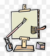 Art Materials Clipart - Png Transparent Craft Supplies