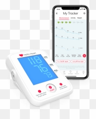 Hear App And Blood Pressure Monitor - Hello Heart Blood Pressure Monitor Png,Hear Png
