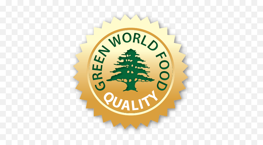 Title Greenworld Food Express Tagline - Label Png,Quality Icon Png