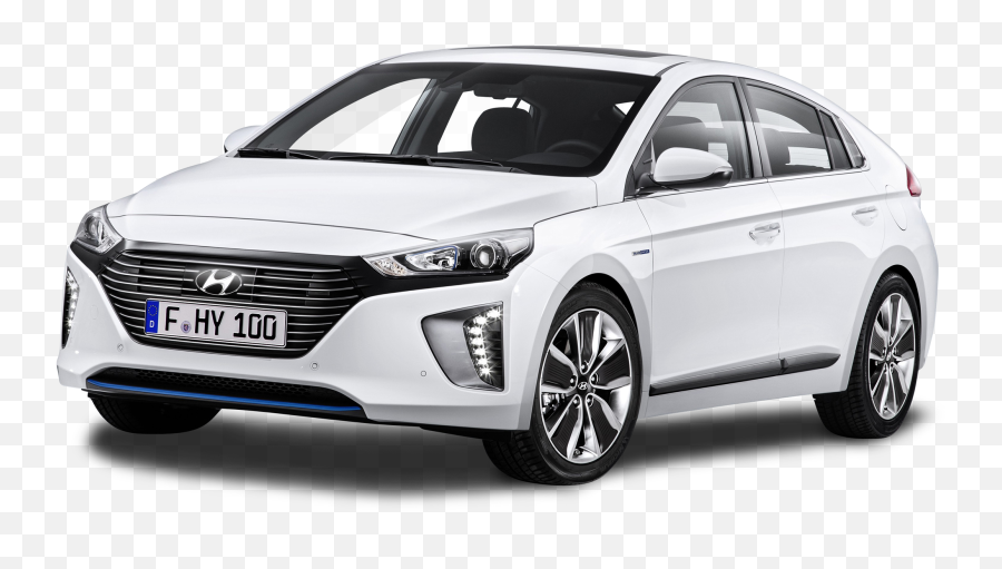 Hyundai Ioniq White Car Png Image - Hyundai Upcoming Cars 2021,Car Png Transparent