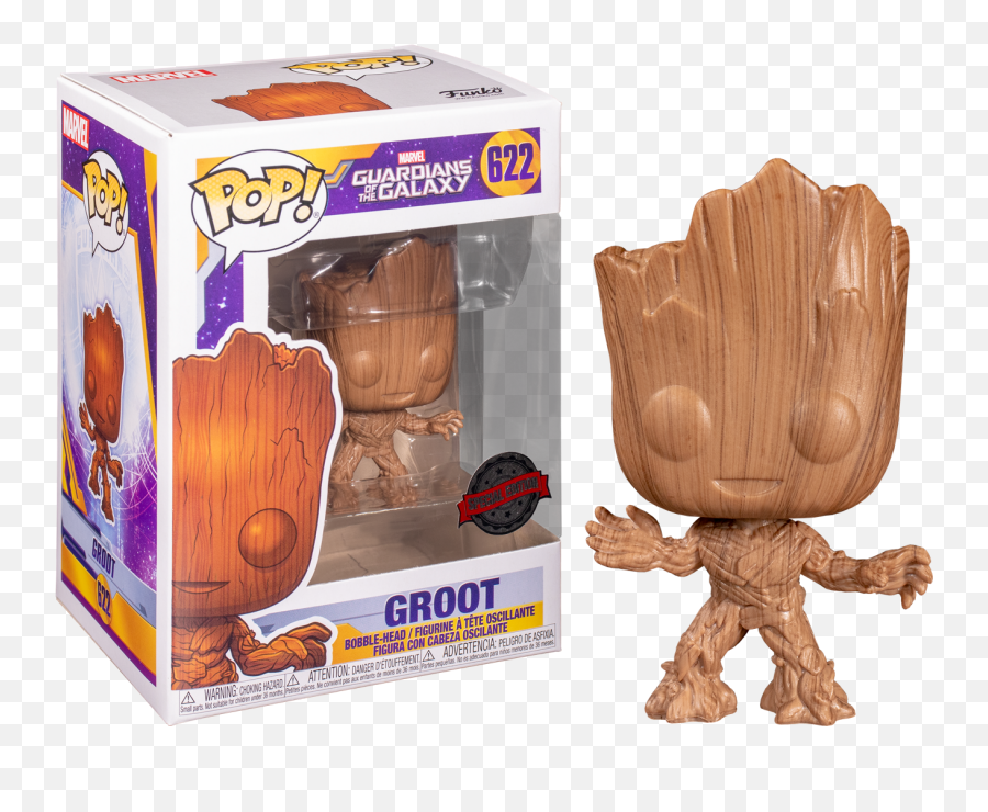 Guardians Of The Galaxy Vol 2 - Baby Groot Wood Deco Pop Vinyl Figure Rs Pop Vinyl Wooden Groot Png,Guardians Of The Galaxy 2 Png