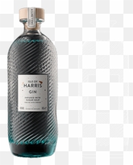 We Produced The Organic Forms Of This Bottle - Design Isle Of Harris Gin Png,Liquor Bottle Png