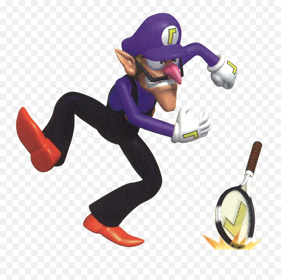 Making Myself Some Waluigi Whatsapp Stickers Send Me - N64 Waluigi Mario Tennis Png,Waluigi Png