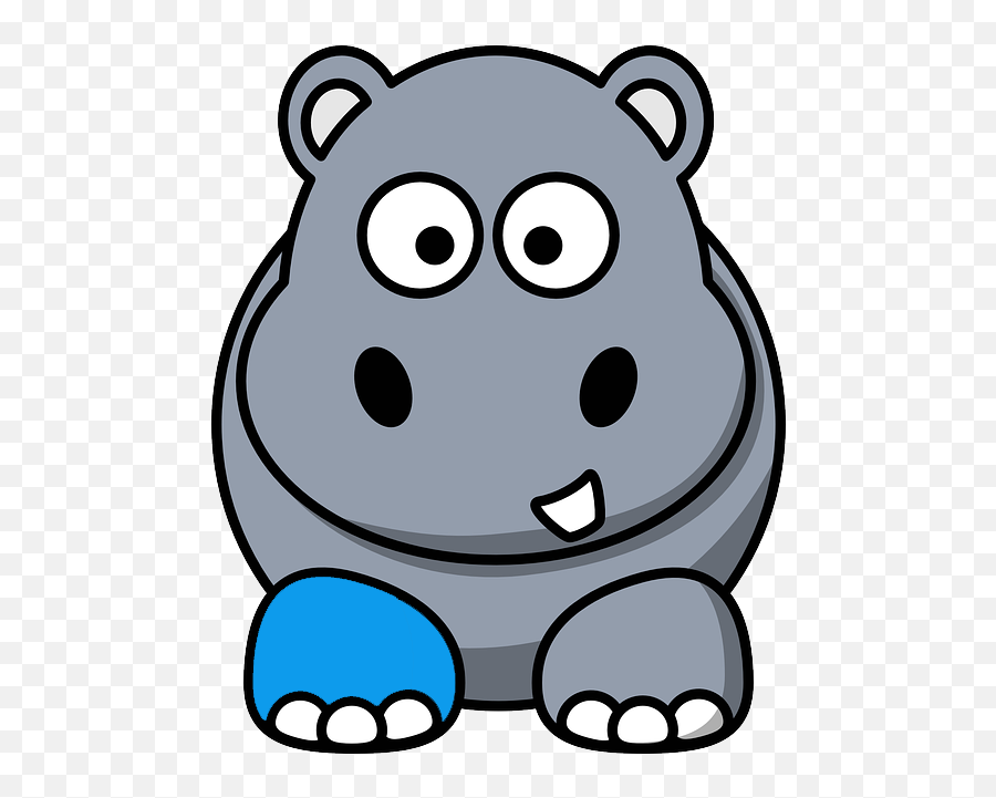 Cute Animals Png - Harry The Hippo Goes To The Hospital Hippo Clip Art,Cute Animals Png