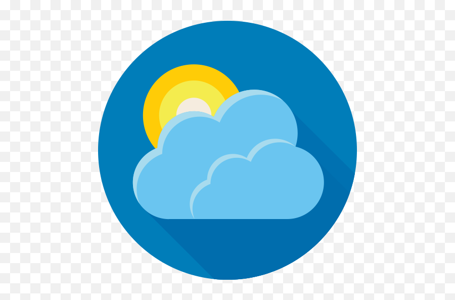 Cloud Forecast Sun Weather Icon - Weather Forecast Icon Png,Weather Icon Png