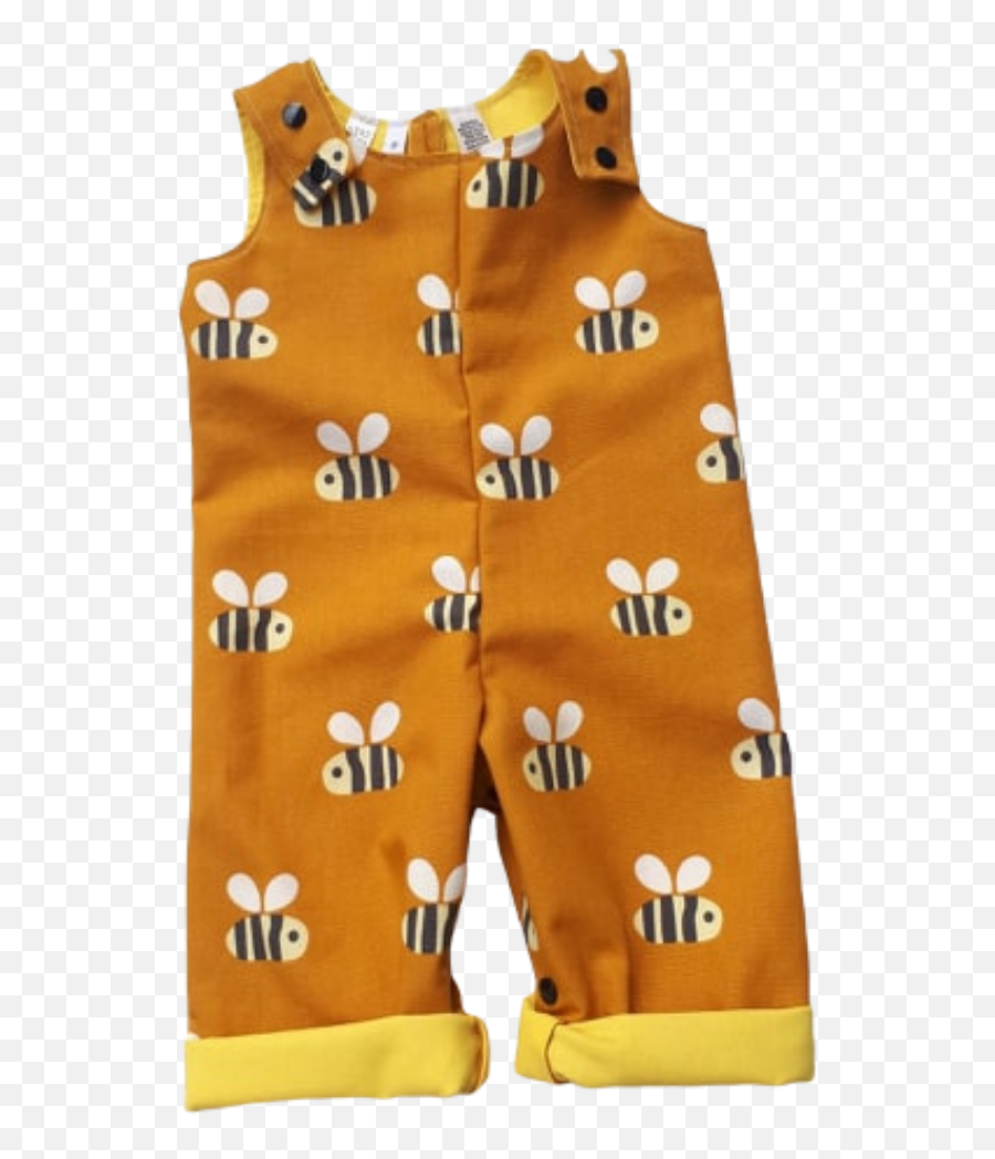Baby And Toddler Overalls Feature Honey Bees - Sleeveless Png,Honey Transparent Background