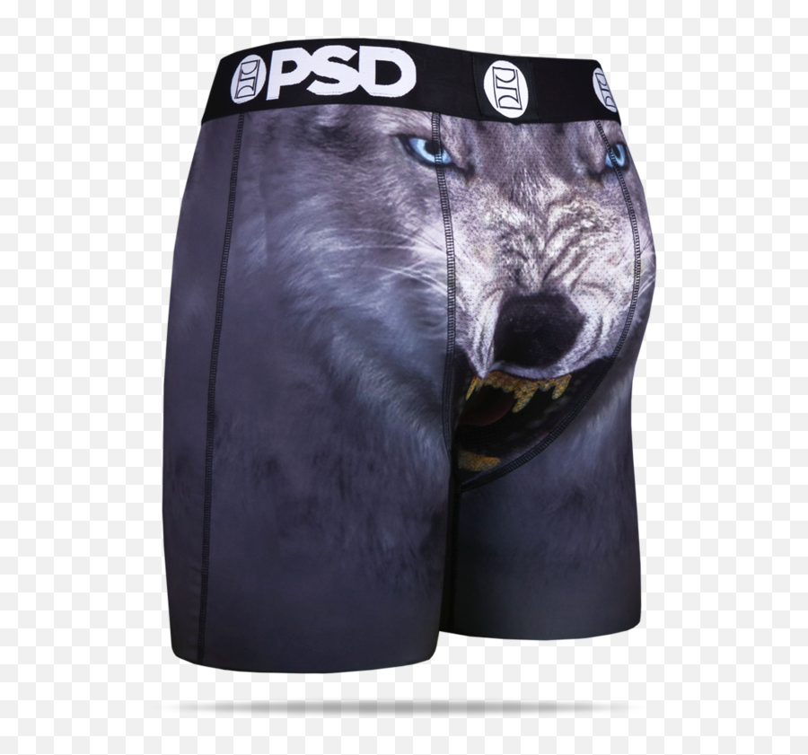 Download Psd Underwear Menu0027s Wolf Grillz Boxer Brief - Psd Png,Underwear Png