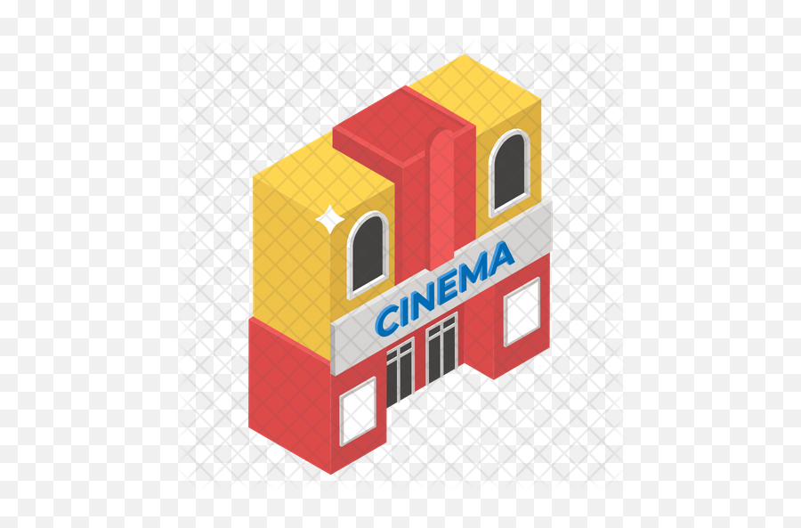 Movie Theater Icon Of Flat Style - Vertical Png,Movie Theater Png