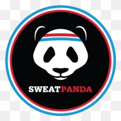 Sweat Panda Fitness - Black Circle png
