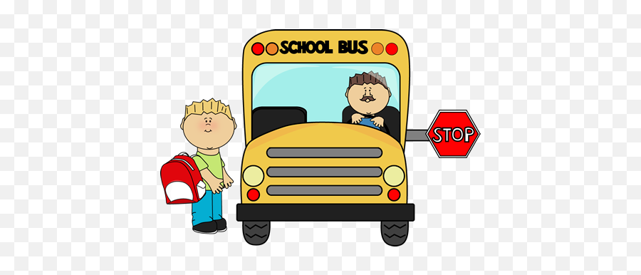 Transportation School Bus Routes - Kid On School Bus Clipart Png,School Bus Png